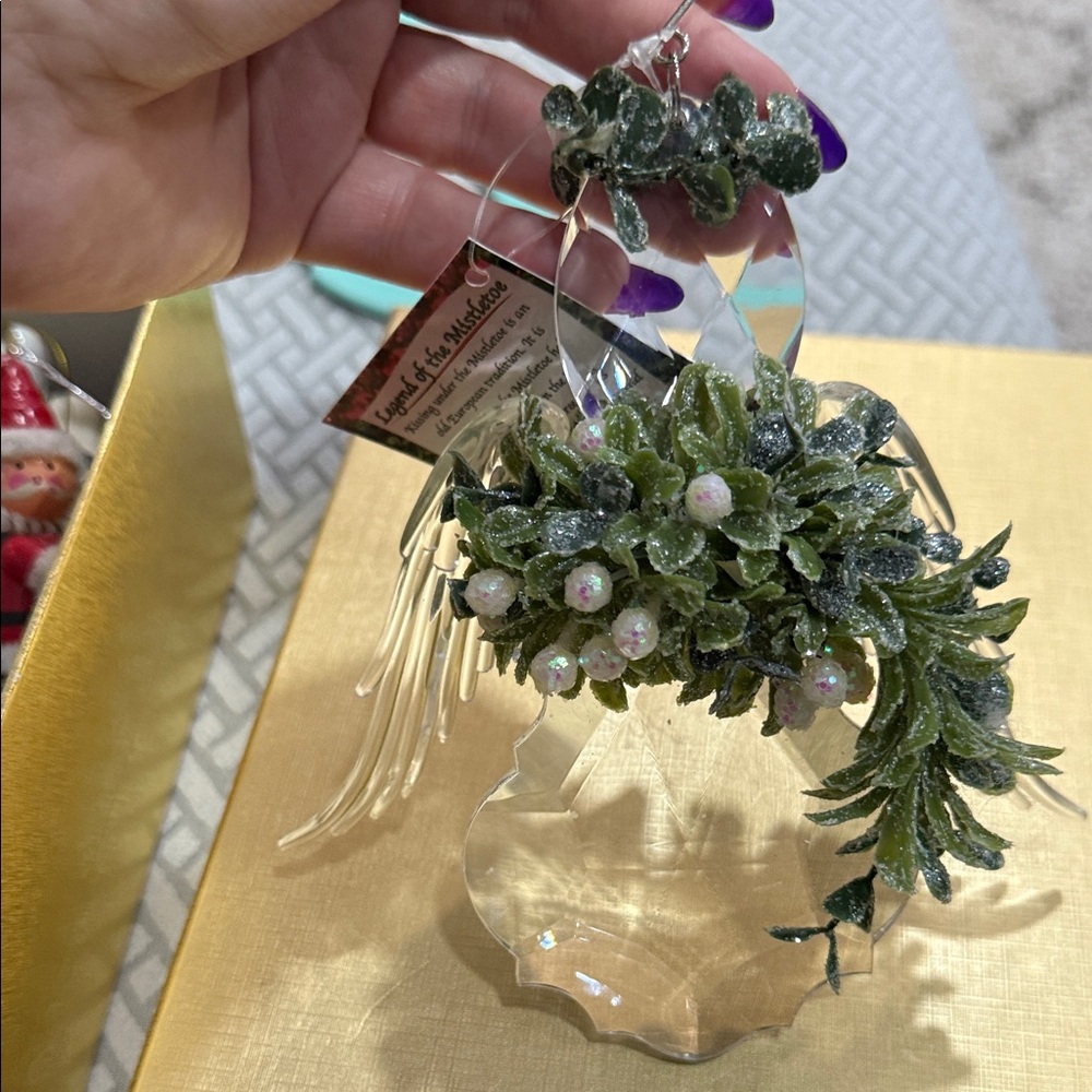 Ganz Noelle Angel with Love Hanging Ornament new with tag - Picture 1 of 12